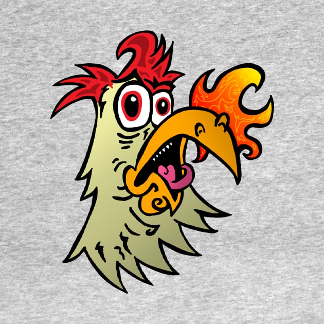 Gilbert the Fire Breathing Chicken of Doom (2022 Version) by mm92